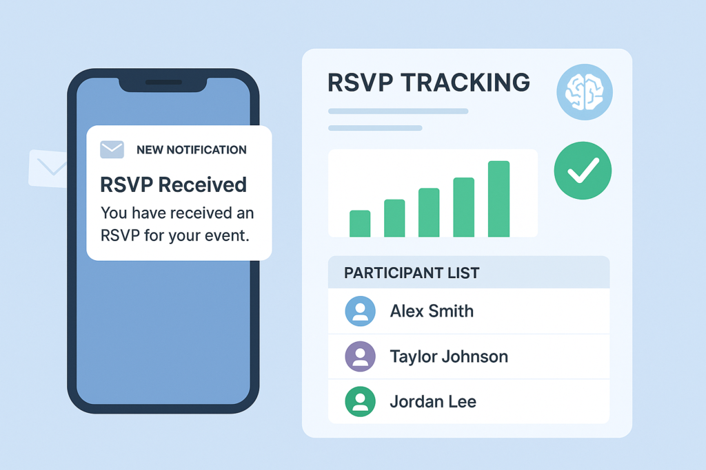 AI-driven RSVP tracking and event reminders improving community engagement