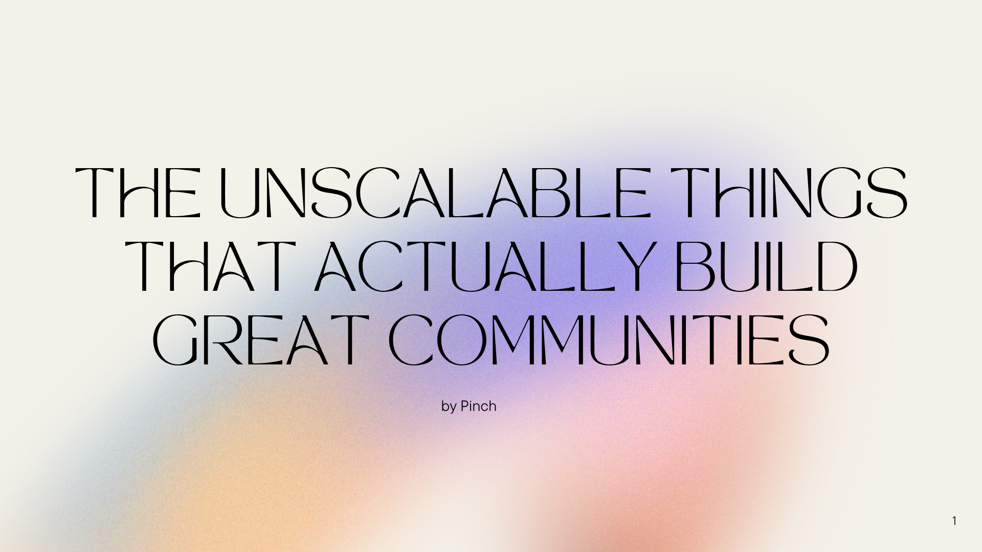 From Creator to Curator: Why the Best Creators Are Building Communities, Not Just Content