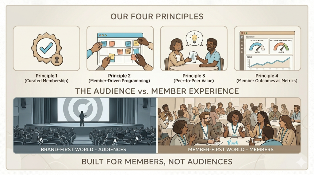 The 4 core principles of community building